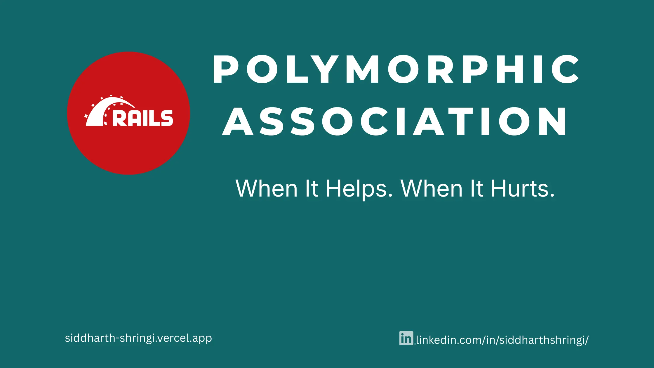 The Real Cost of Polymorphic Association
